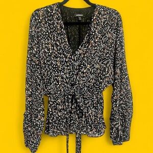 Brand New - EXPRESS Long Sleeve Blouse